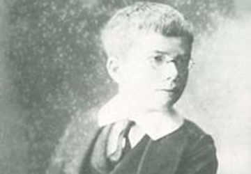 Ronald Fisher as a child